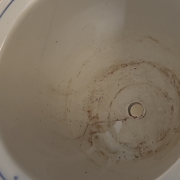 VINTAGE CHINOISERIE BLUE & WHITE PLANTERS SET OF 4 - Picture 8 of 16